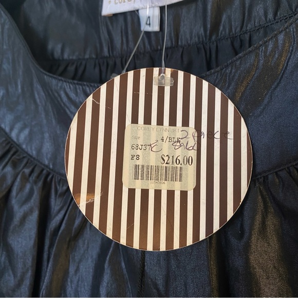 CORY LYNN CALTER black cropped jacket NWT - Picture 4 of 5